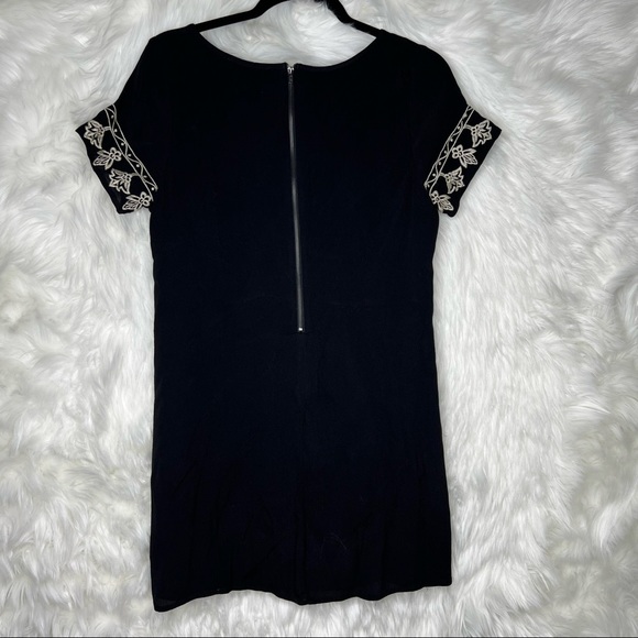 Lulus Tale To Tell Black/Beige Dress Size Small - Picture 3 of 5
